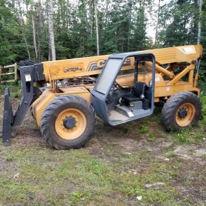 Telehandler Zoom Boom Forklift rental in fairbanks